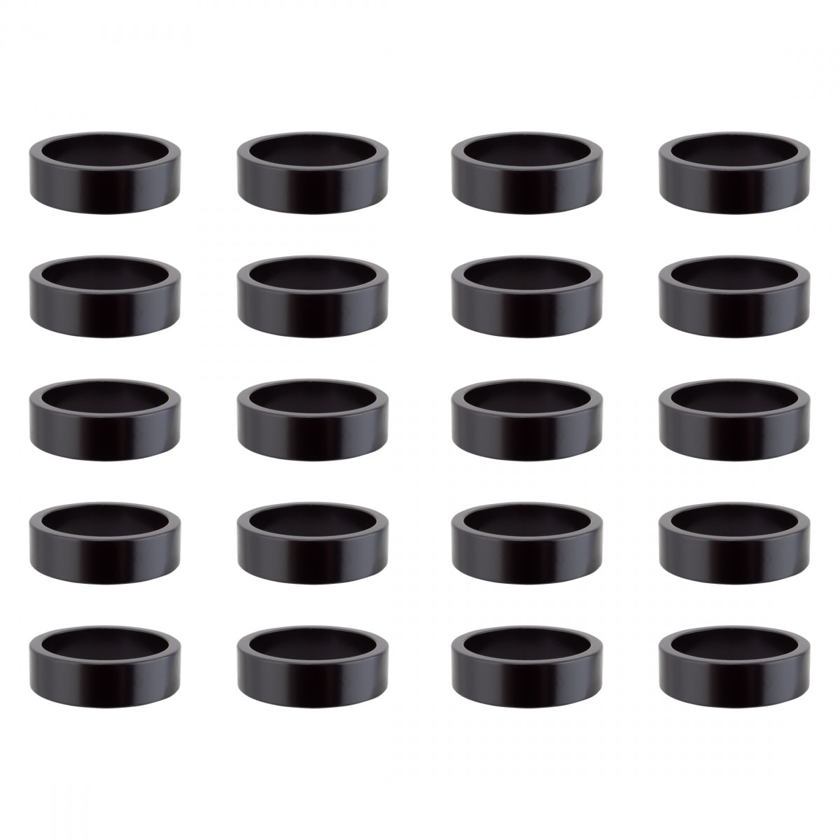 ORIGIN8 HEAD PART OR8 SPACER ALY 10mmx1-1/8 BK JRof20 - ORIGIN8