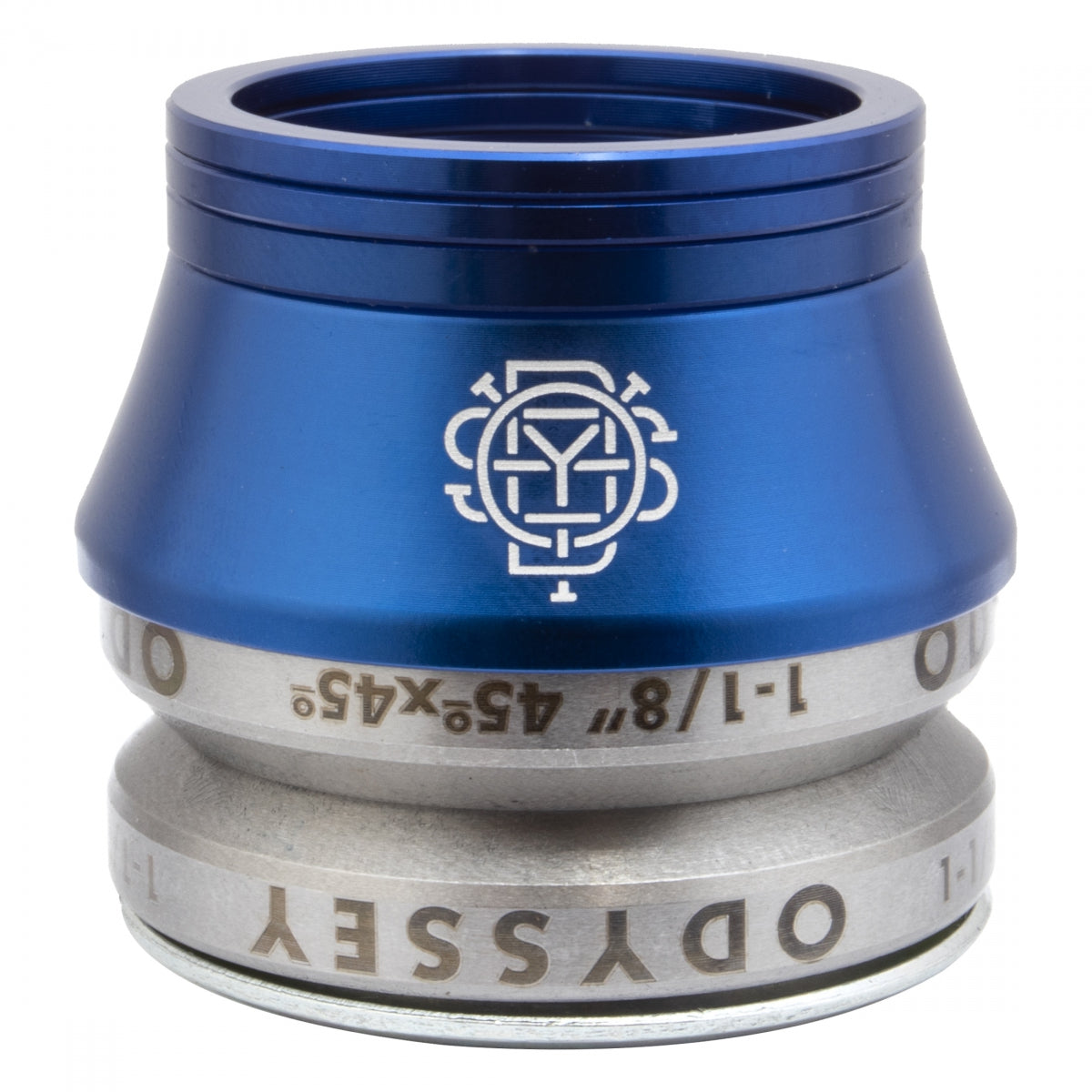 ODYSSEY HEADSET ODY INT MX 1-1/8 12mm BU w/CONICAL SPACER - ODYSSEY