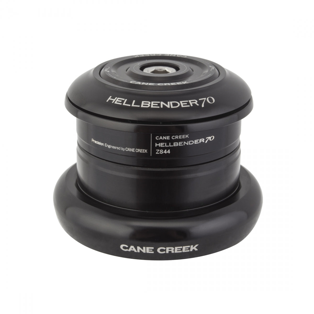CANE CREEK HEADSET CC SEMI-INT HELLBENDER 70SERIES 1-1/8x1.5 BK ZS44/28.6/H8|EC44/40/H12 - CANE CREEK