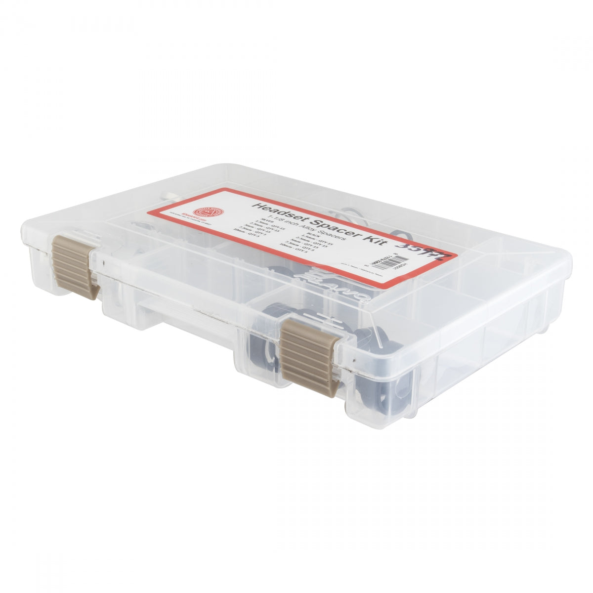 WHEELS MANUFACTURING HEAD PART WMFG SPACER ALY KIT 105pc BK - WHEELS MANUFACTURING