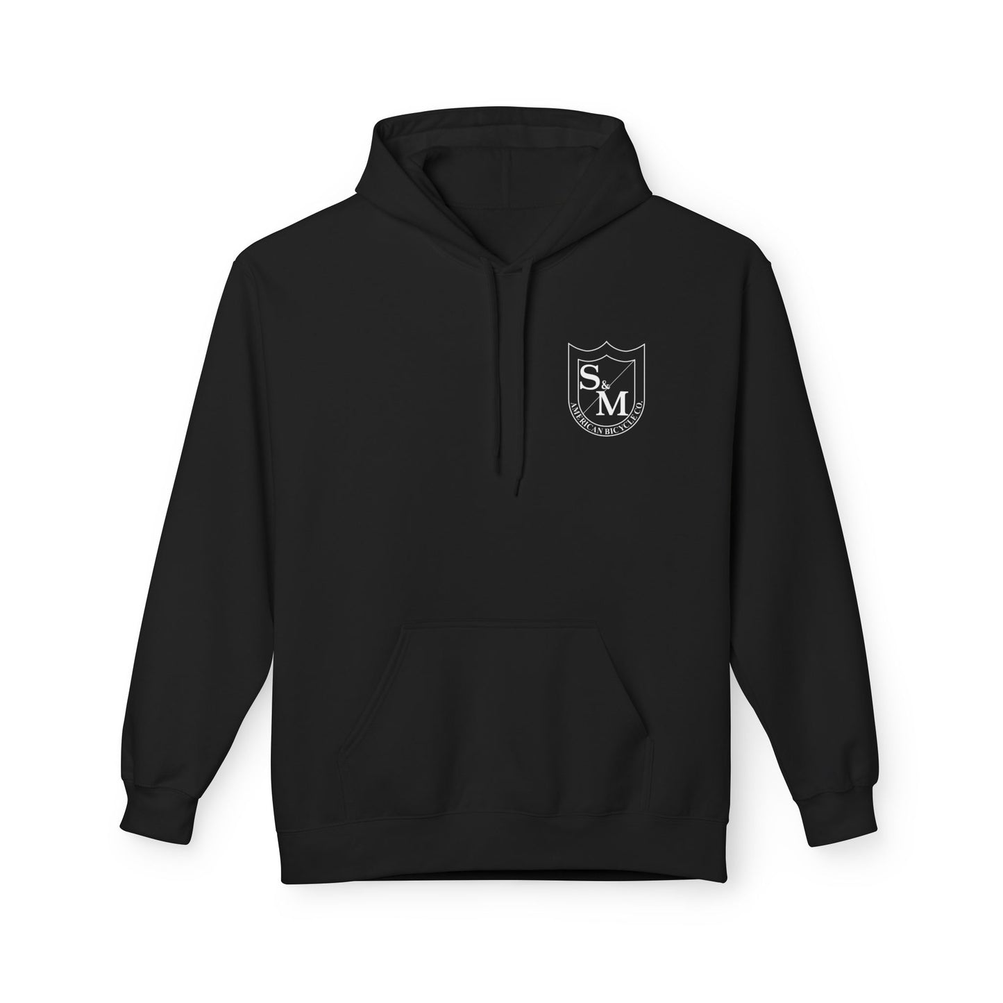 S&M TWO SHIELD HEAVY PULLOVER HOODIE