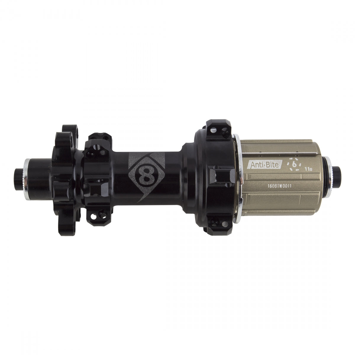 ORIGIN8 HUB Rear OR8 RD1110 ELITE QR 6B 24x135 11s CASS SHI SB BK NO SKEWER STRAIGHT PULL - ORIGIN8