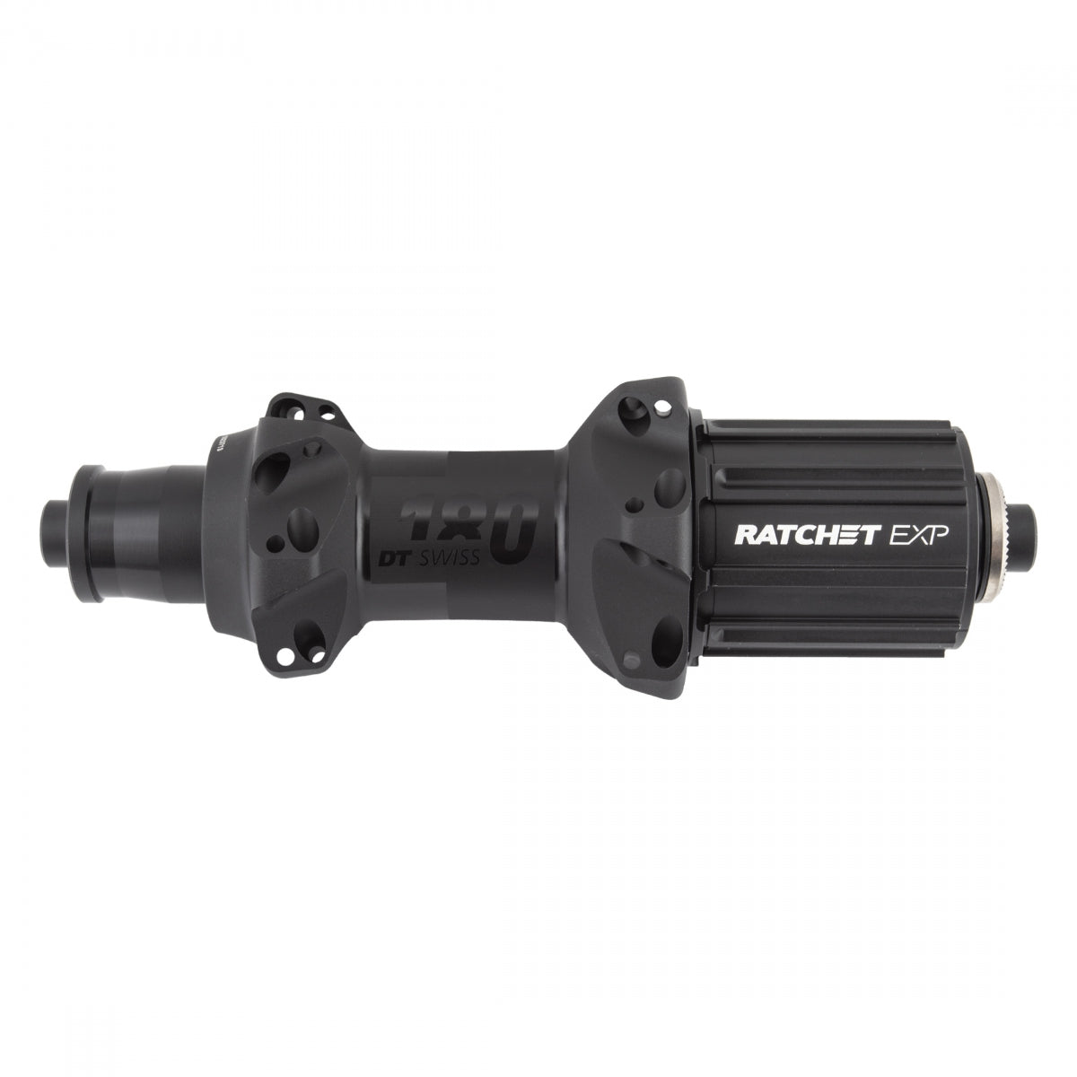DT SWISS HUB Rear DT 180 STRAIGHT PULL RD 24x130x5mmQR 8-11sCAS RATCHET EXP BK (K) - DT SWISS