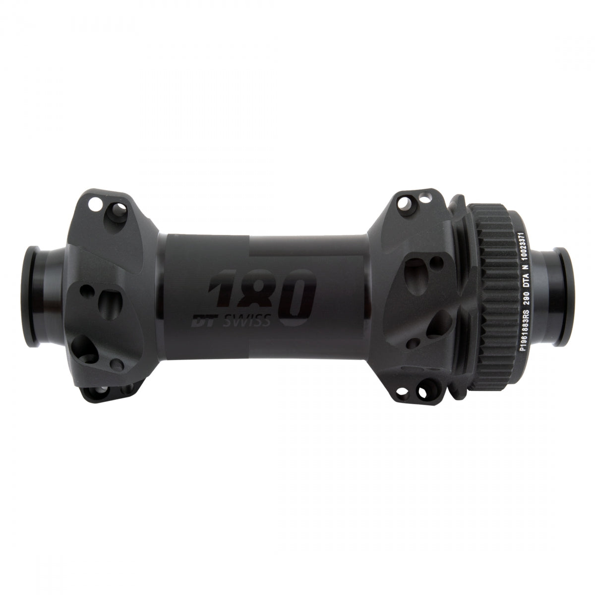DT SWISS HUB Front DT 180 STRAIGHT PULL RD 24x100x12mmTA CL BK (K) EXP - DT SWISS