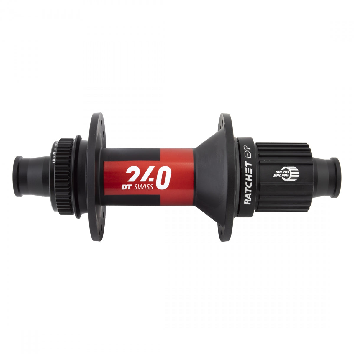 DT SWISS HUB Rear DT 240 MTB 28x148x12mmTA MICROSPLINE RATCHET EXP CL BK (L) - DT SWISS