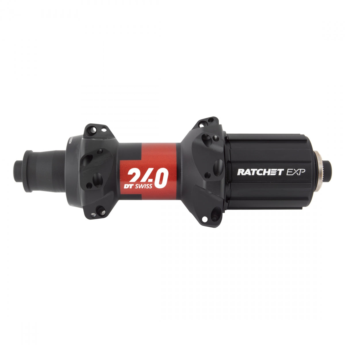 DT SWISS HUB Rear DT 240 STRAIGHT PULL RD 24x130x5mmQR 8-11CAS RATCHET EXP BK (L) - DT SWISS