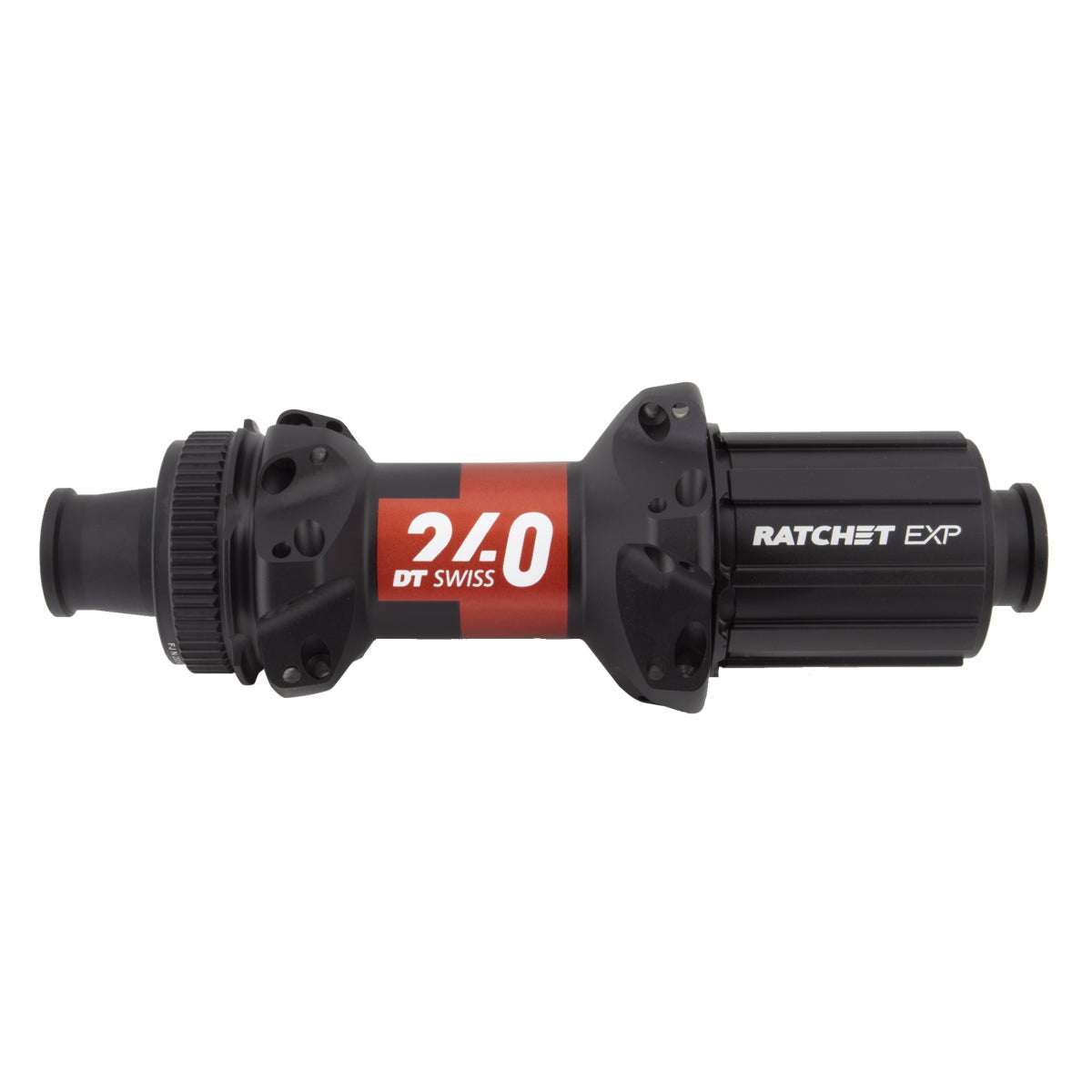 DT SWISS HUB Rear DT 240 STRAIGHT PULL RD 24x142x12mmTA 8-11CAS RATCHET EXP CL BK (L) - DT SWISS