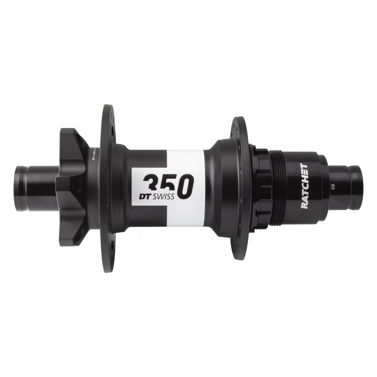 DT SWISS HUB Rear DT 350 MTB 28x142x12mmTA XD DRIVER 6B 36T RATCHET BK (L) - DT SWISS