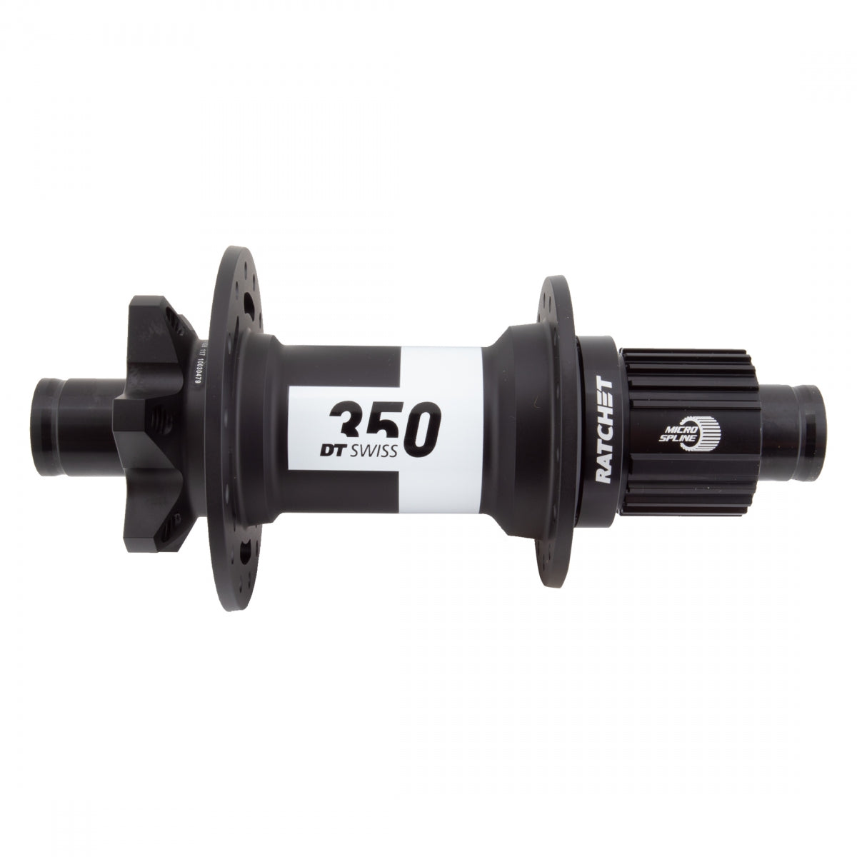 DT SWISS HUB Rear DT 350 MTB 28x148x12mmTA MICROSPLINE 6B 36T RATCHET BK (L) - DT SWISS