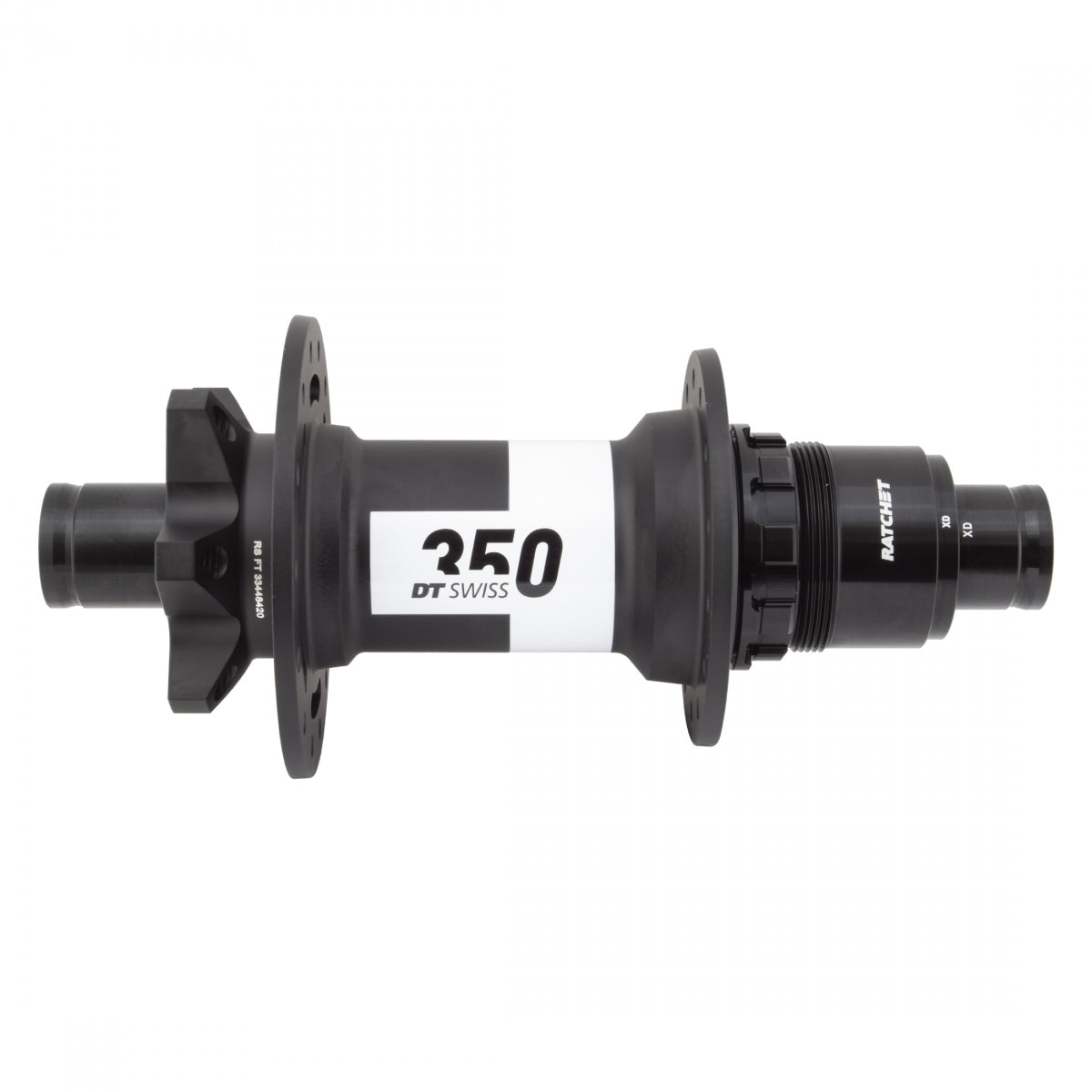 DT SWISS HUB Rear DT 350 MTB 28x148x12mmTA XD DRIVER 6B 36T RATCHET BK (L) - DT SWISS