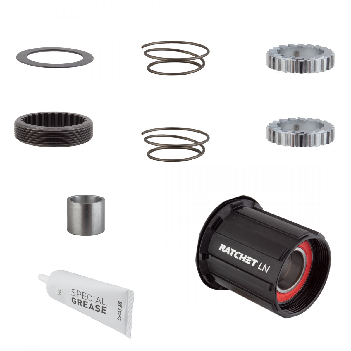 DT SWISS HUB CASS BODY DT UPGRADE KIT 3-PAWL TO RATCHET LN ALY 18T SHI 11sMTB - DT SWISS