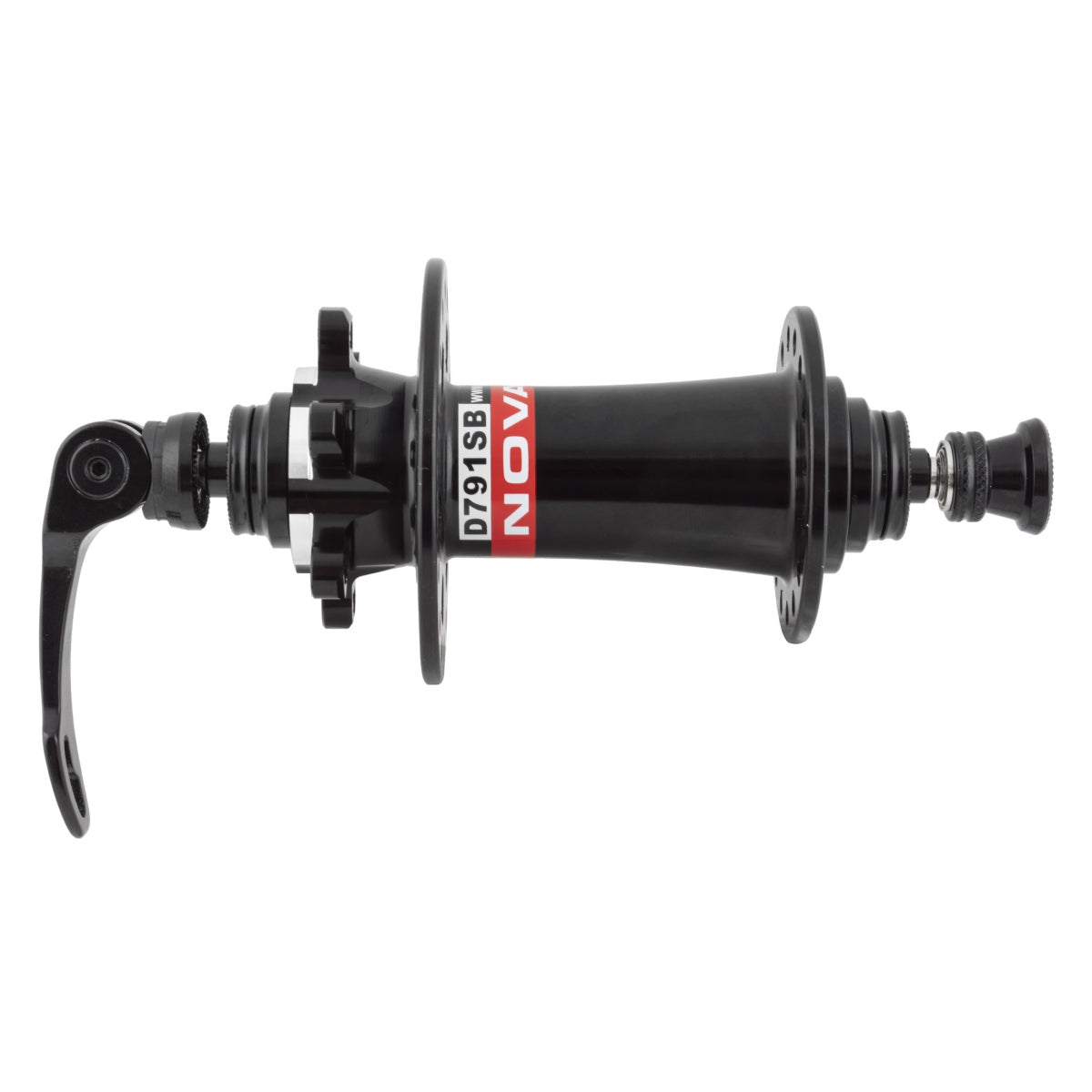 NOVATEC HUB Front NOVATEC XD791SB 32 15mmTA 6B 32x100 BK w/QR ADAPTOR/SKEWER - NOVATEC