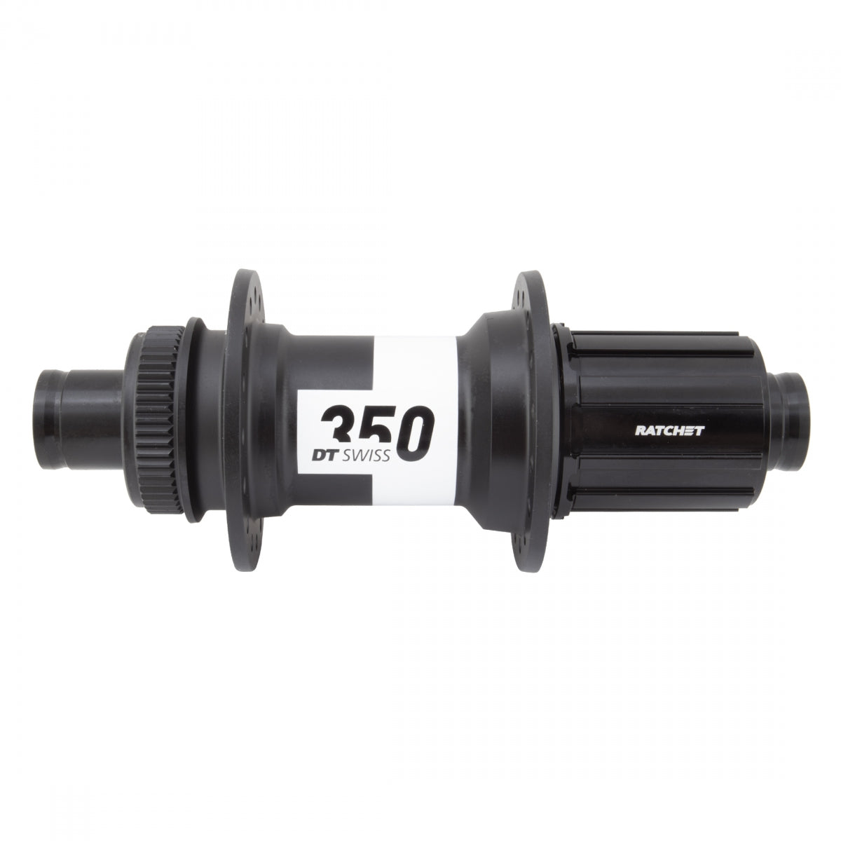 DT SWISS HUB Rear DT 350 MTB 32x142x12mmTA CL 8-10sCAS 36T RATCHET BK (L) - DT SWISS
