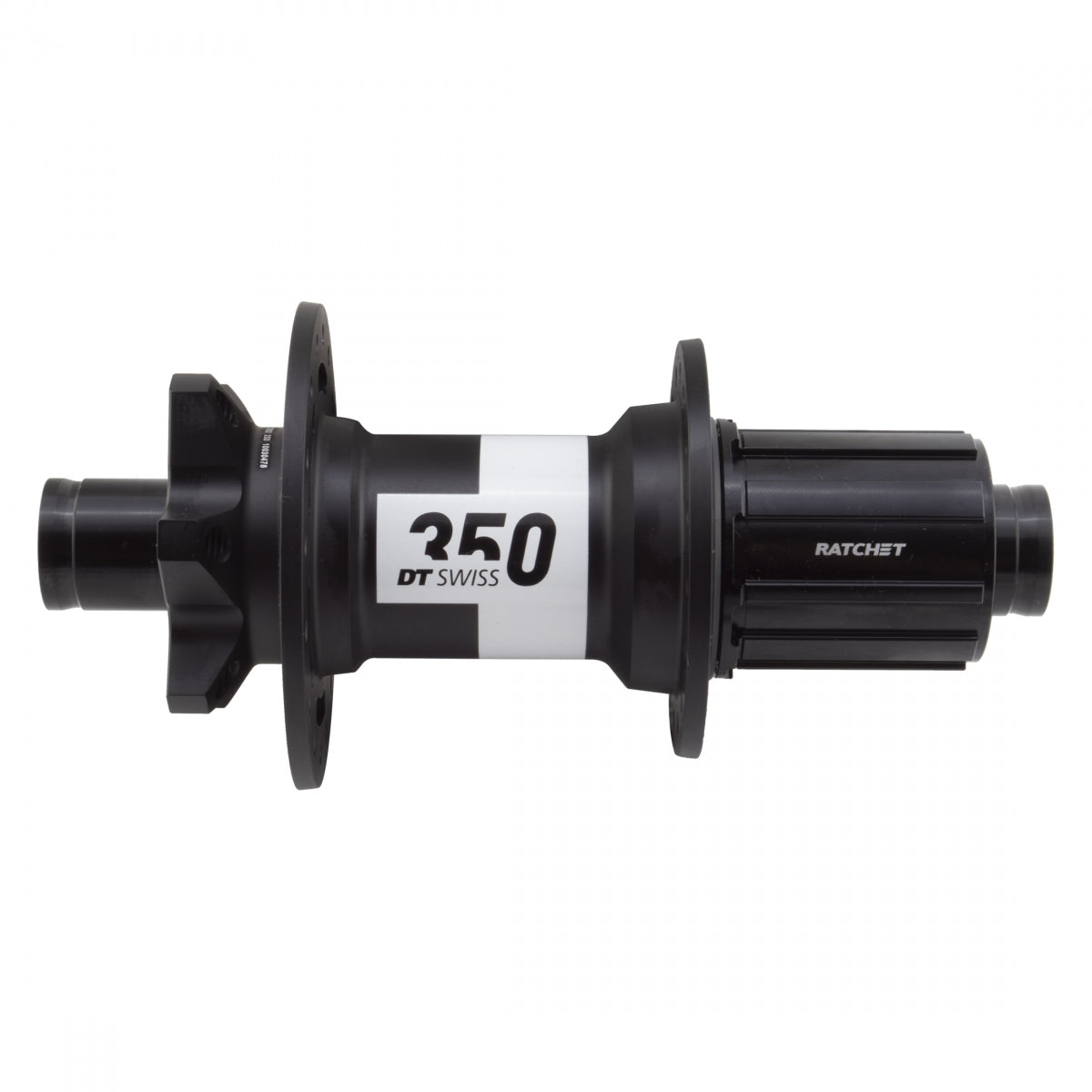 DT SWISS HUB Rear DT 350 MTB 32x142x12mmTA 6B 8-10sCAS 36T RATCHET BK (L) - DT SWISS