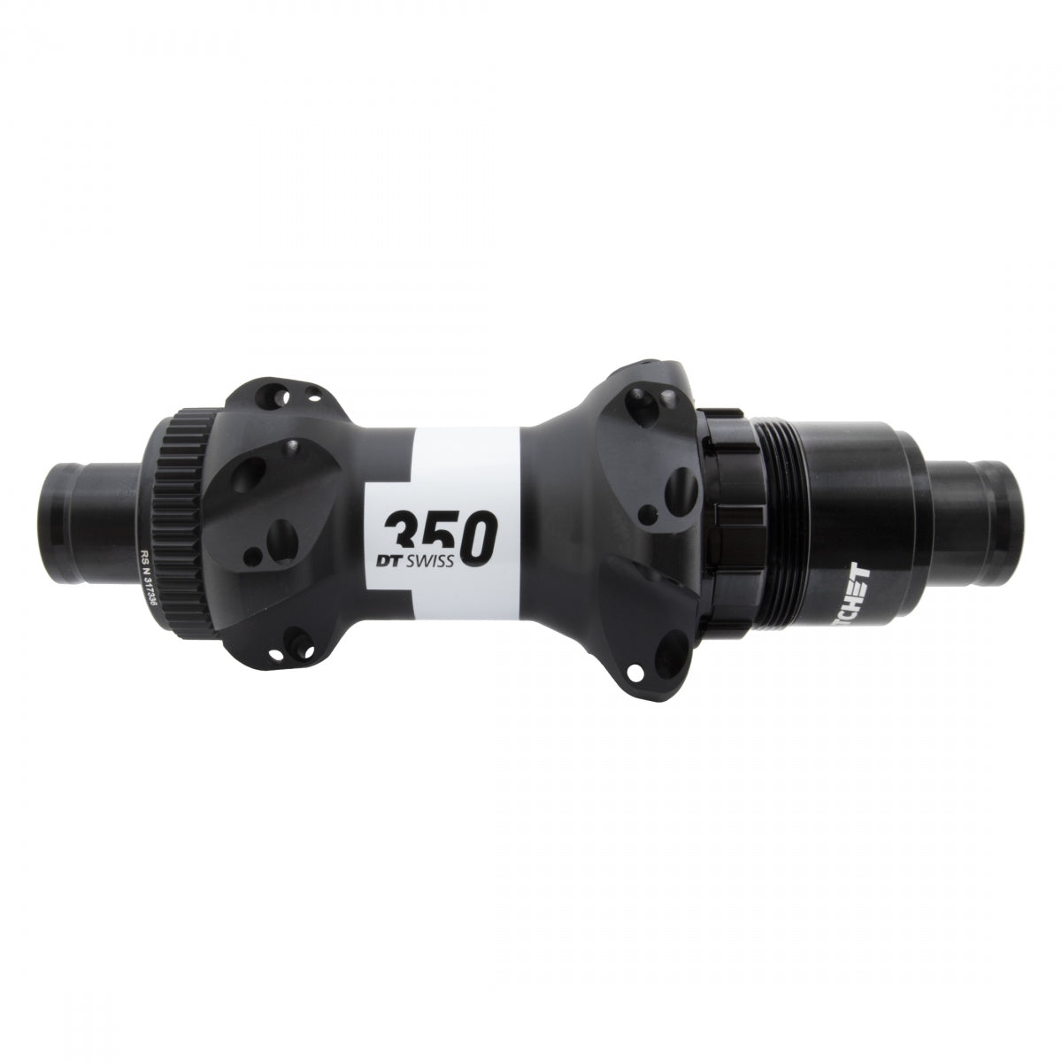 DT SWISS HUB Rear DT 350 RD STRAIGHT PULL 24x142x12TA XDR CL 36T RATCHET BK (N) - DT SWISS