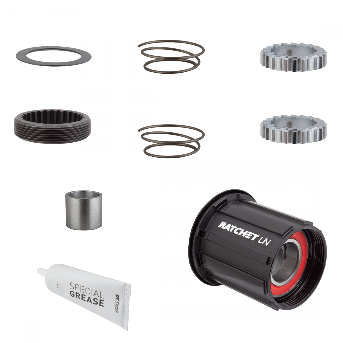 DT SWISS HUB CASS BODY DT UPGRADE KIT 3-PAWL TO RATCHET LN ALY 36T SHI 11sMTB - DT SWISS