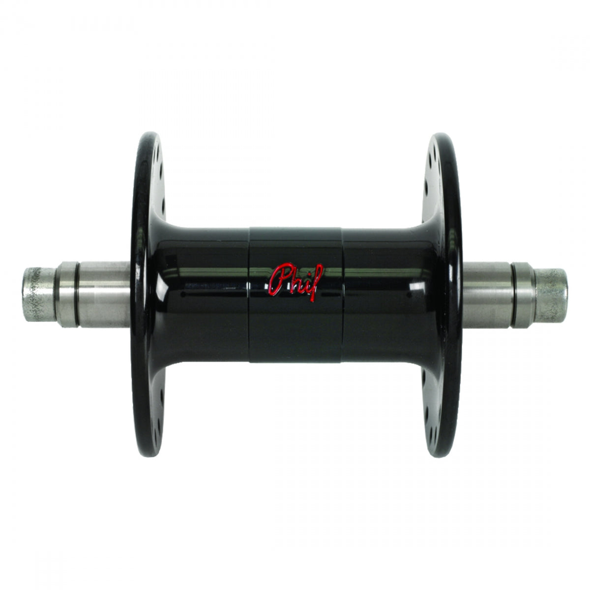 PHIL WOOD HUB Front PHIL WOOD TRACK HF 32x100 BK - PHIL WOOD