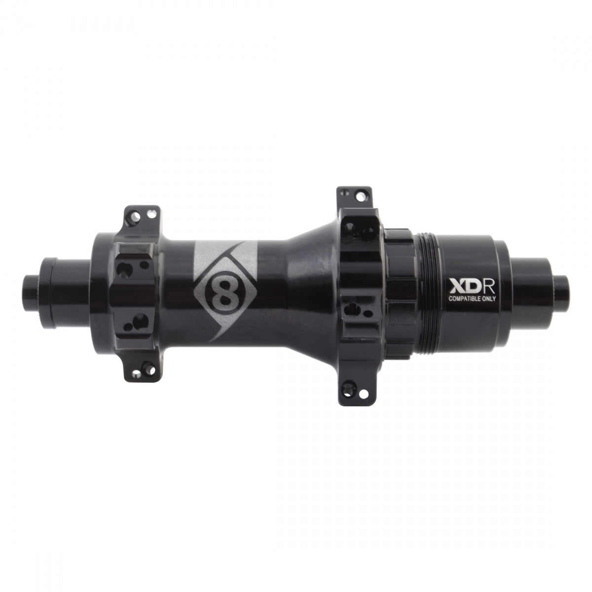 ORIGIN8 HUB Rear OR8 RD2220 ELITE II QR 24x130 12s CASS XDR SB BK NO SKEWER STRAIGHT PULL - ORIGIN8