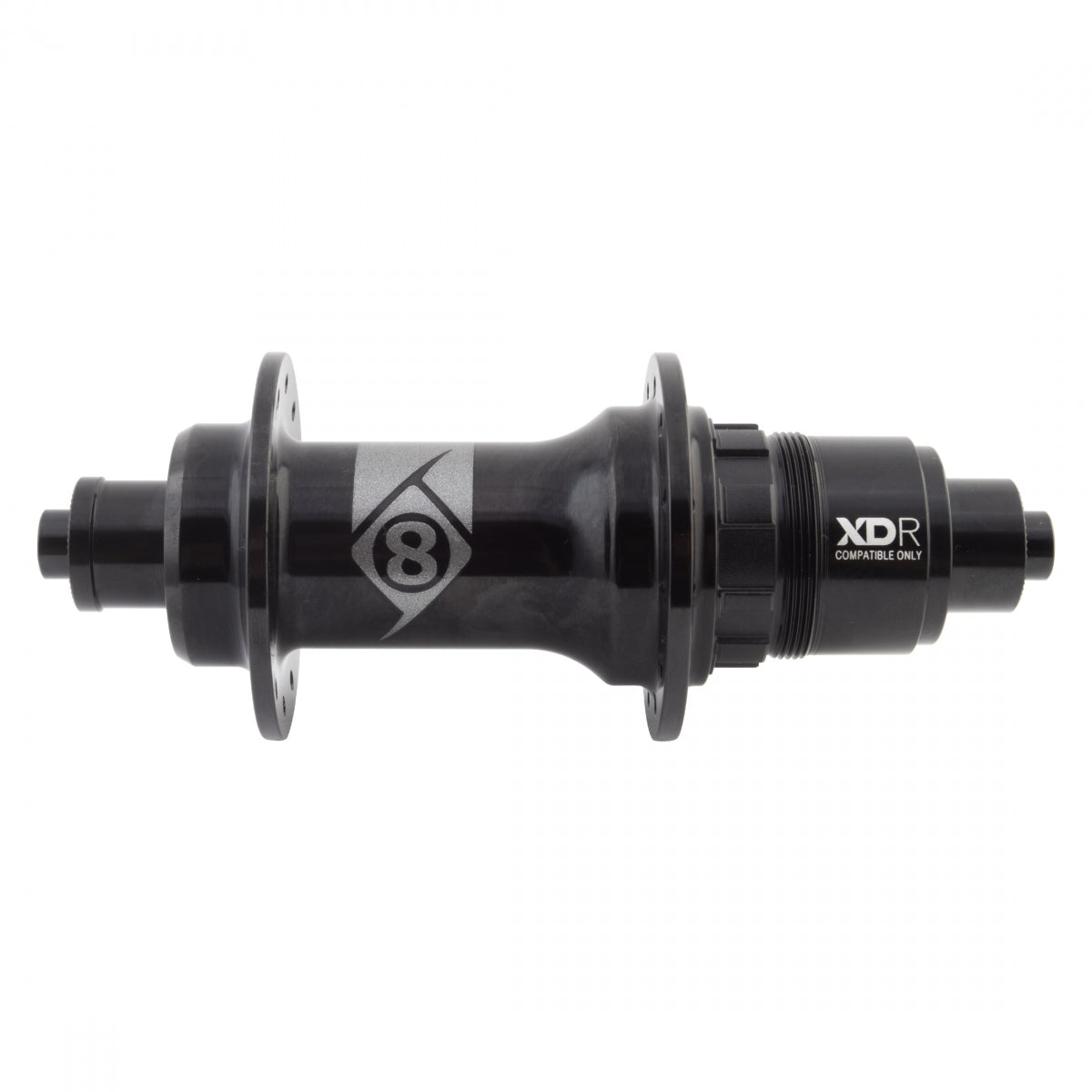 ORIGIN8 HUB Rear OR8 RD2220 ELITE II QR 24x130 12s CASS XDR SB BK NO SKEWER - ORIGIN8