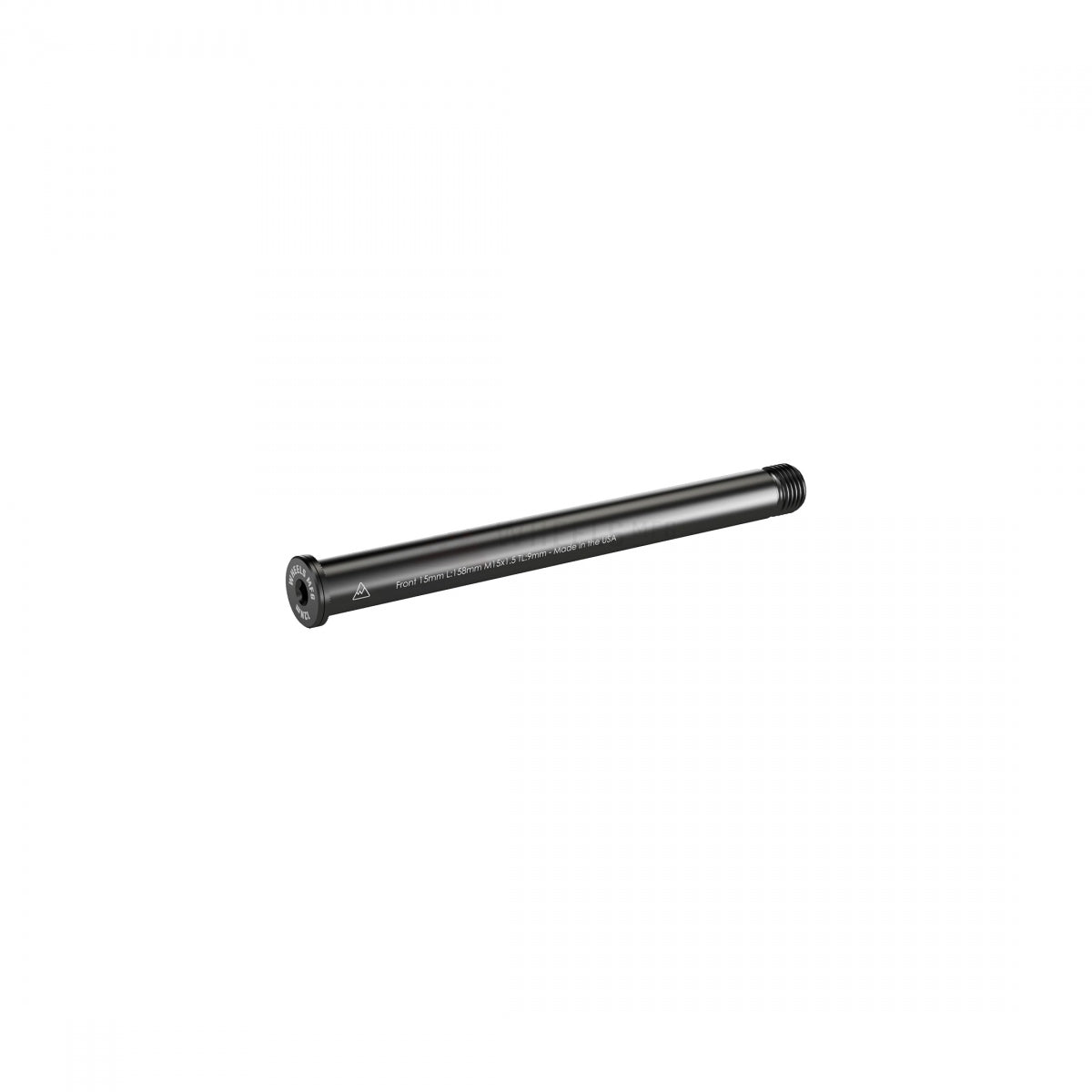 WHEELS MANUFACTURING HUB SKEWER WMFG THRU Front 15x158x1.5t FLAT BK - WHEELS MANUFACTURING