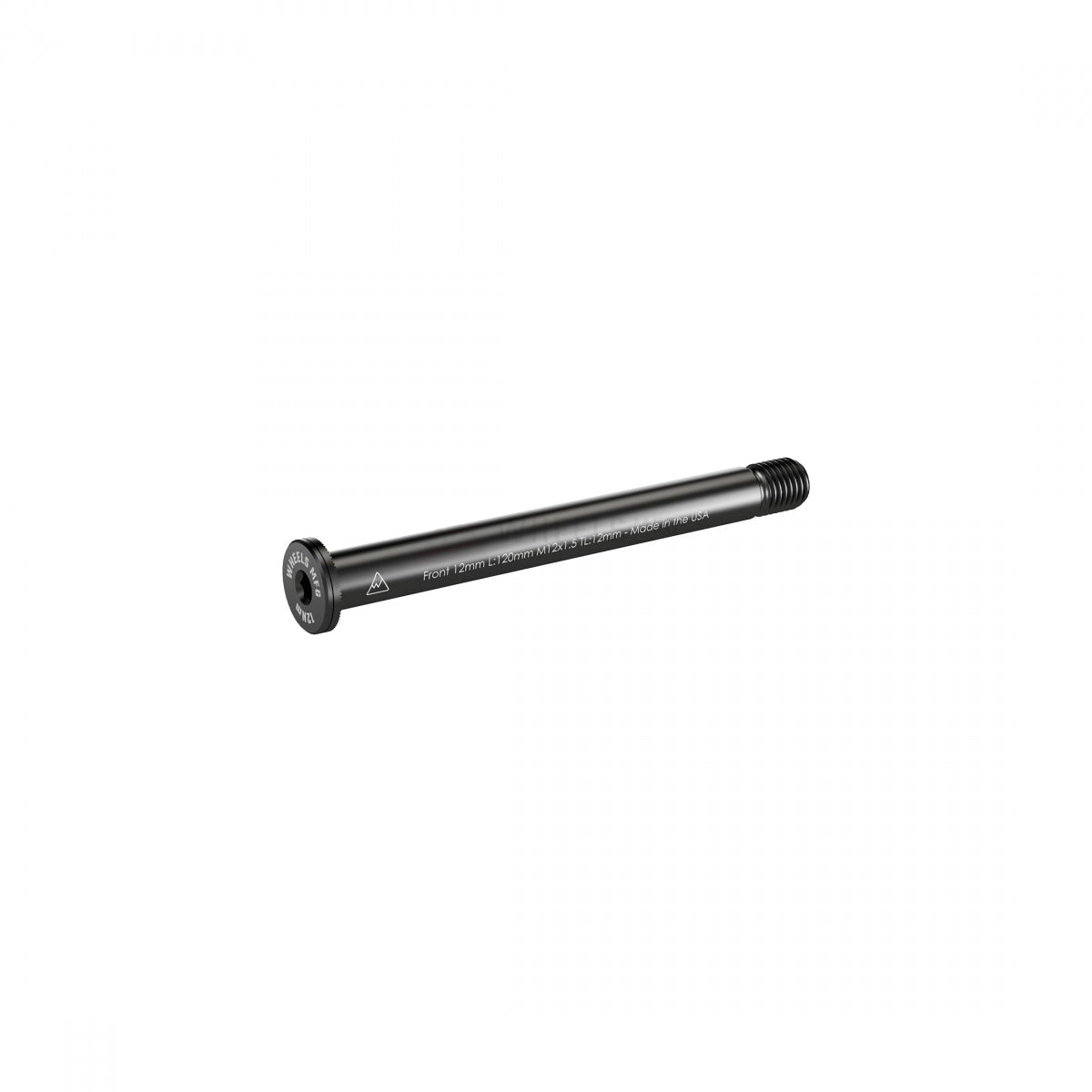WHEELS MANUFACTURING HUB SKEWER WMFG THRU Front 12x120x1.5t FLAT BK - WHEELS MANUFACTURING