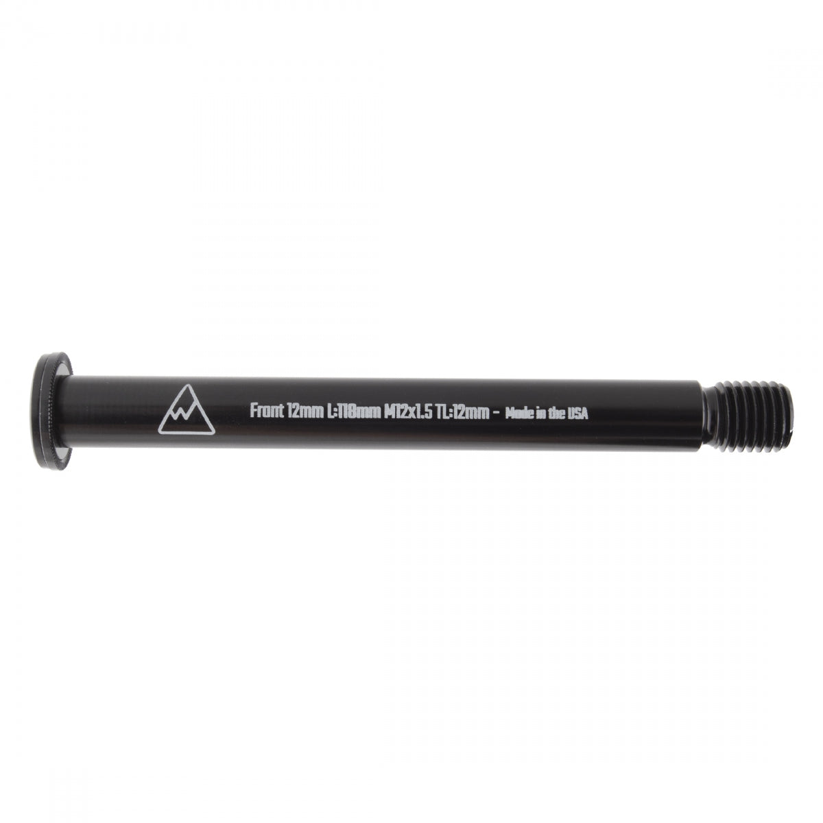 WHEELS MANUFACTURING HUB SKEWER WMFG THRU Front 12x118x1.5t FLAT BK - WHEELS MANUFACTURING