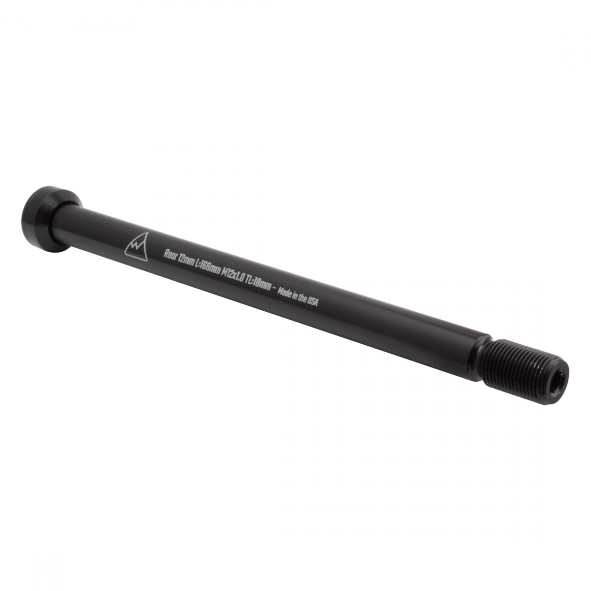 WHEELS MANUFACTURING HUB SKEWER WMFG THRU Rear 12x166x1.0t CONICAL BK - WHEELS MANUFACTURING