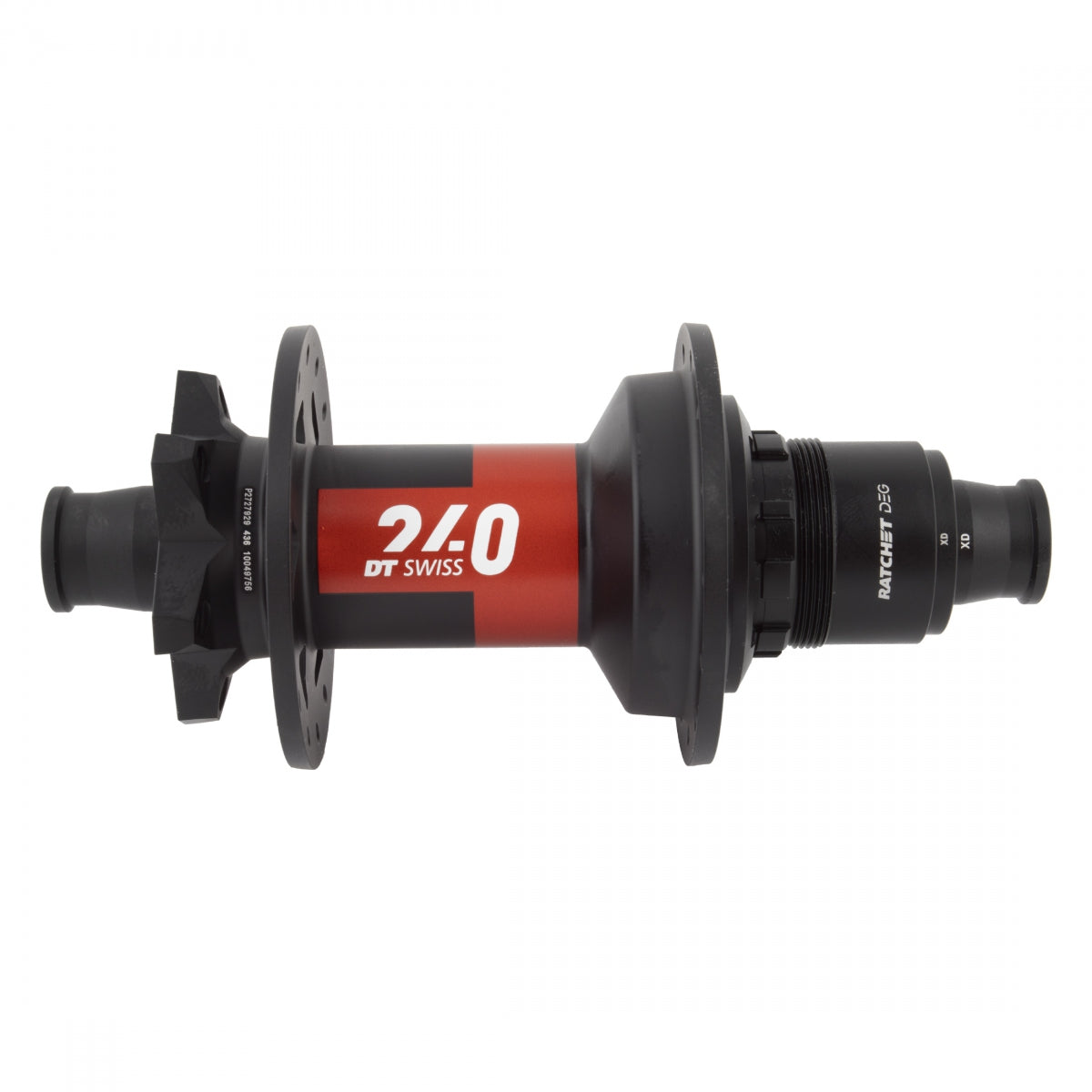 DT SWISS HUB Rear DT 240 MTB 28x148x12mmTA XD RATCHET DEG 6B BK - DT SWISS