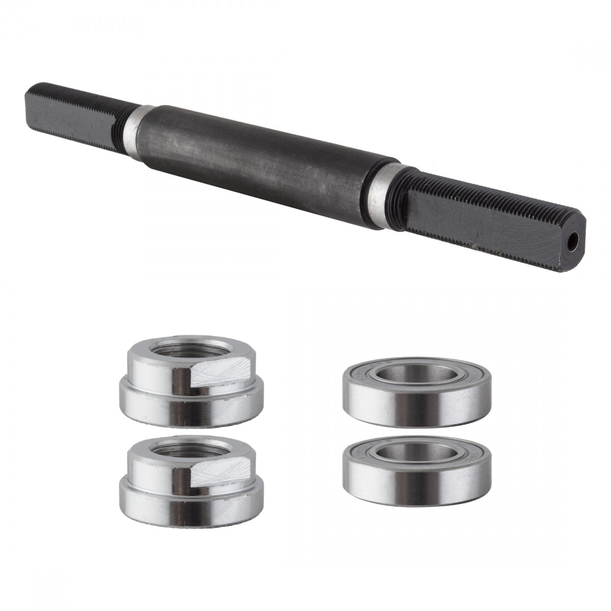 BLACK OPS HUB AXLE SET BK-OPS Rear MX4100 14mm-3/8x1mmx110x175 D76R 370926 - BLACK OPS