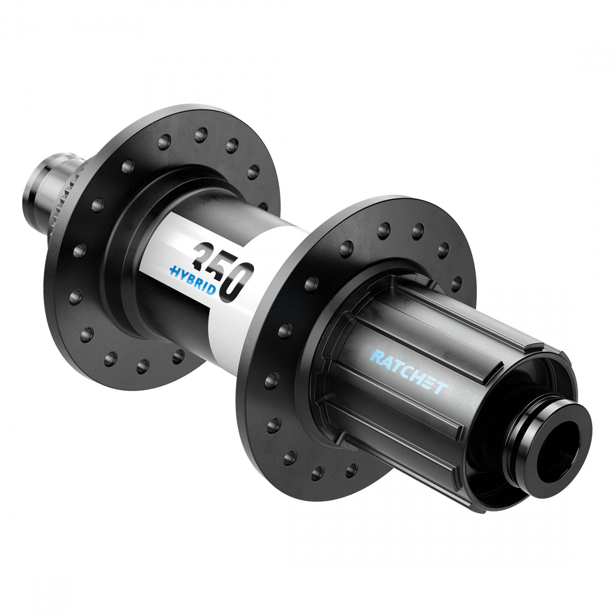 DT SWISS HUB Rear DT 350 HYBRID MTB 32x148x12mmTA CL 8-11sMTB 24T RATCHET BK - DT SWISS