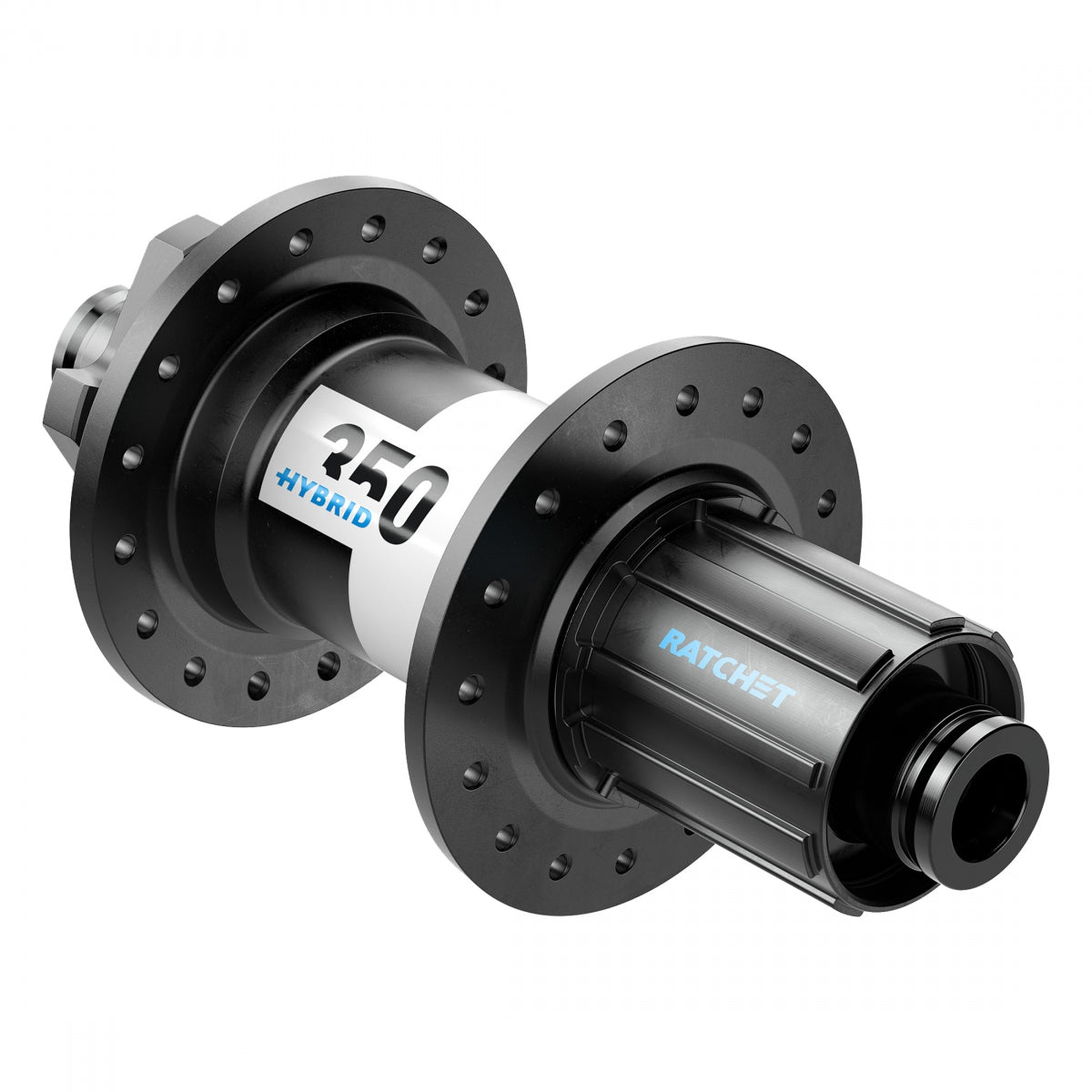 DT SWISS HUB Rear DT 350 HYBRID MTB 36x148x12mmTA 6B 8-11sMTB 24T RATCHET BK - DT SWISS