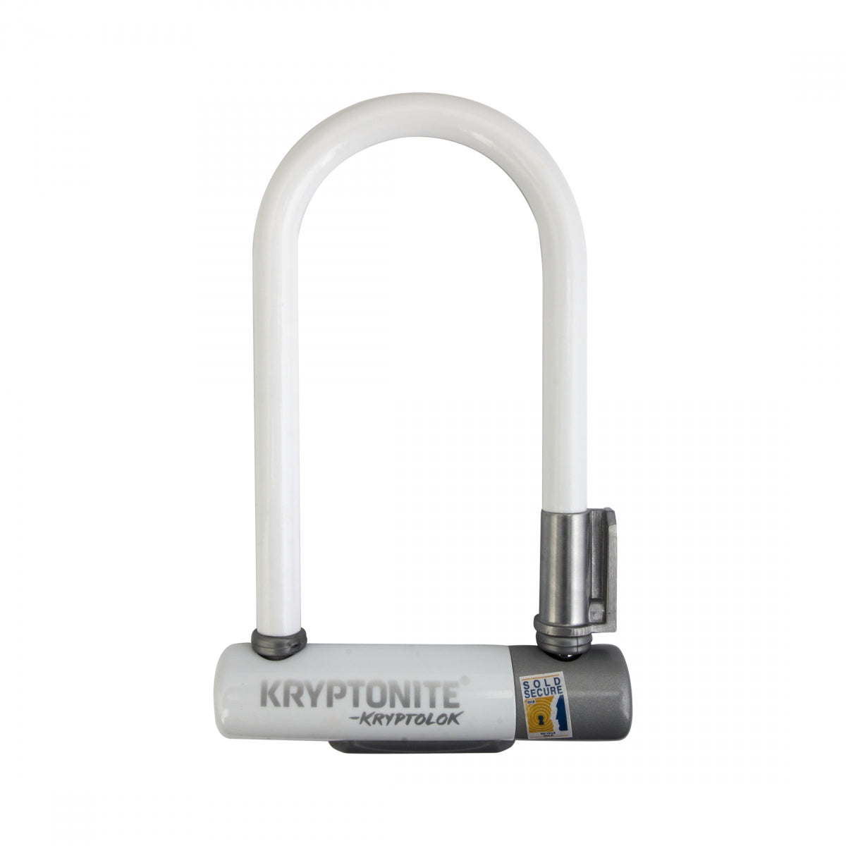 KRYPTONITE LOCK KRY U KRYPTOLOK MINI 7-7 3.25x7wBRKT WHITE (I) - KRYPTONITE