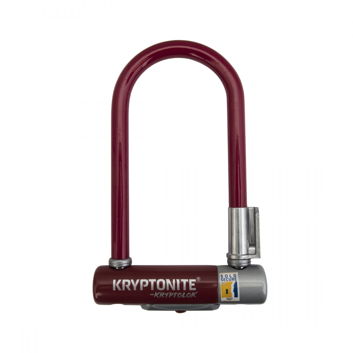KRYPTONITE LOCK KRY U KRYPTOLOK MINI 7-7 3.25x7wBRKT MERLOT (I) - KRYPTONITE