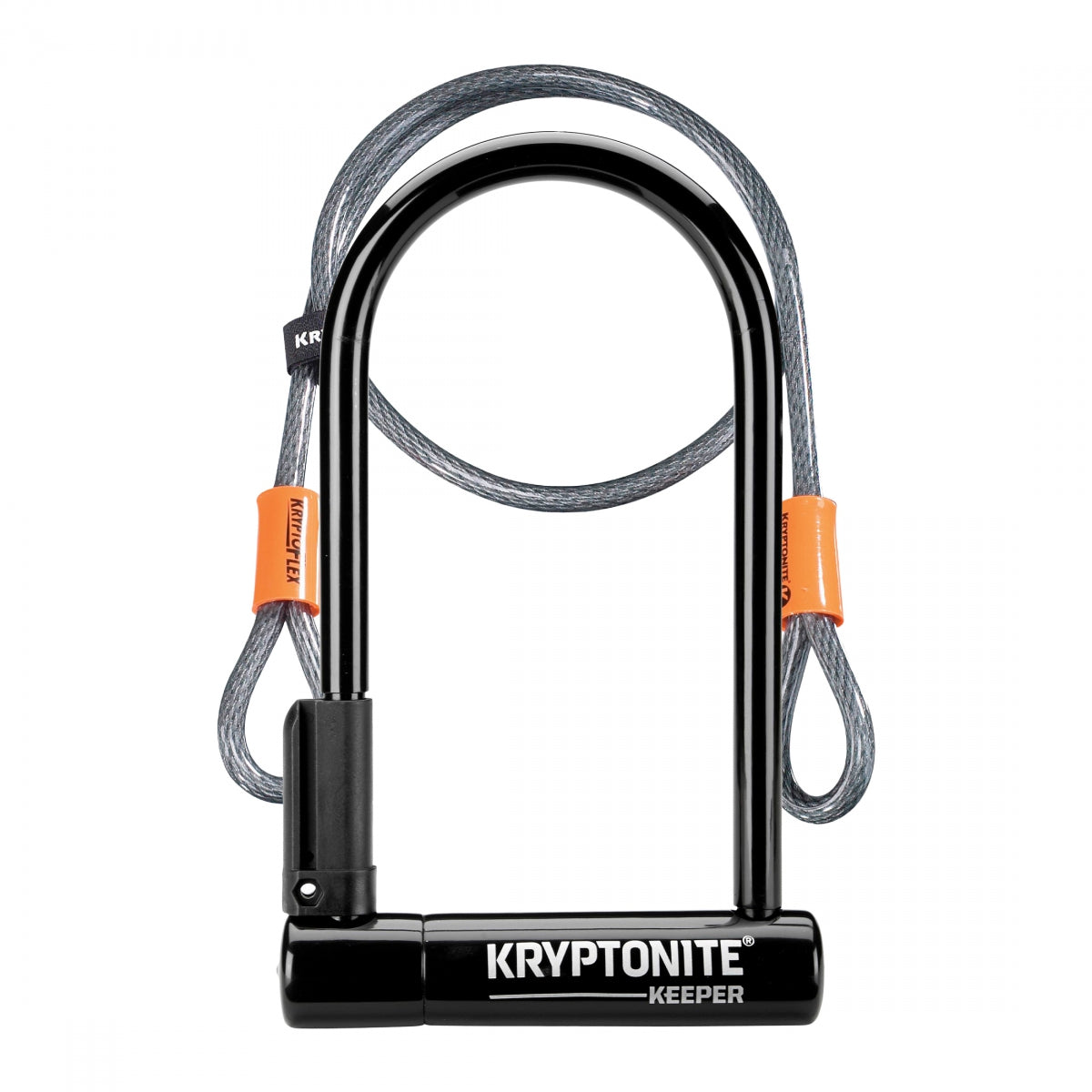 KRYPTONITE LOCK KRY U KEEPER-12 STD 4x8 w/4Front CBL &BRKT - KRYPTONITE