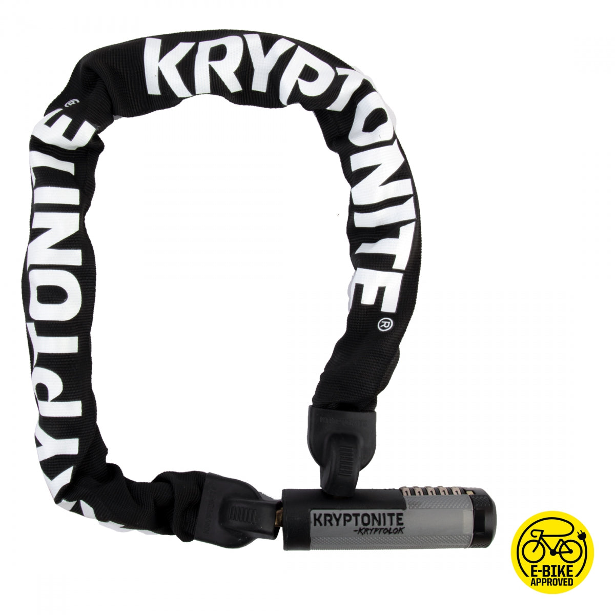 KRYPTONITE LOCK KRY CHAIN 912 KRYPTOLOK COMBO 4fx9mm BK - KRYPTONITE