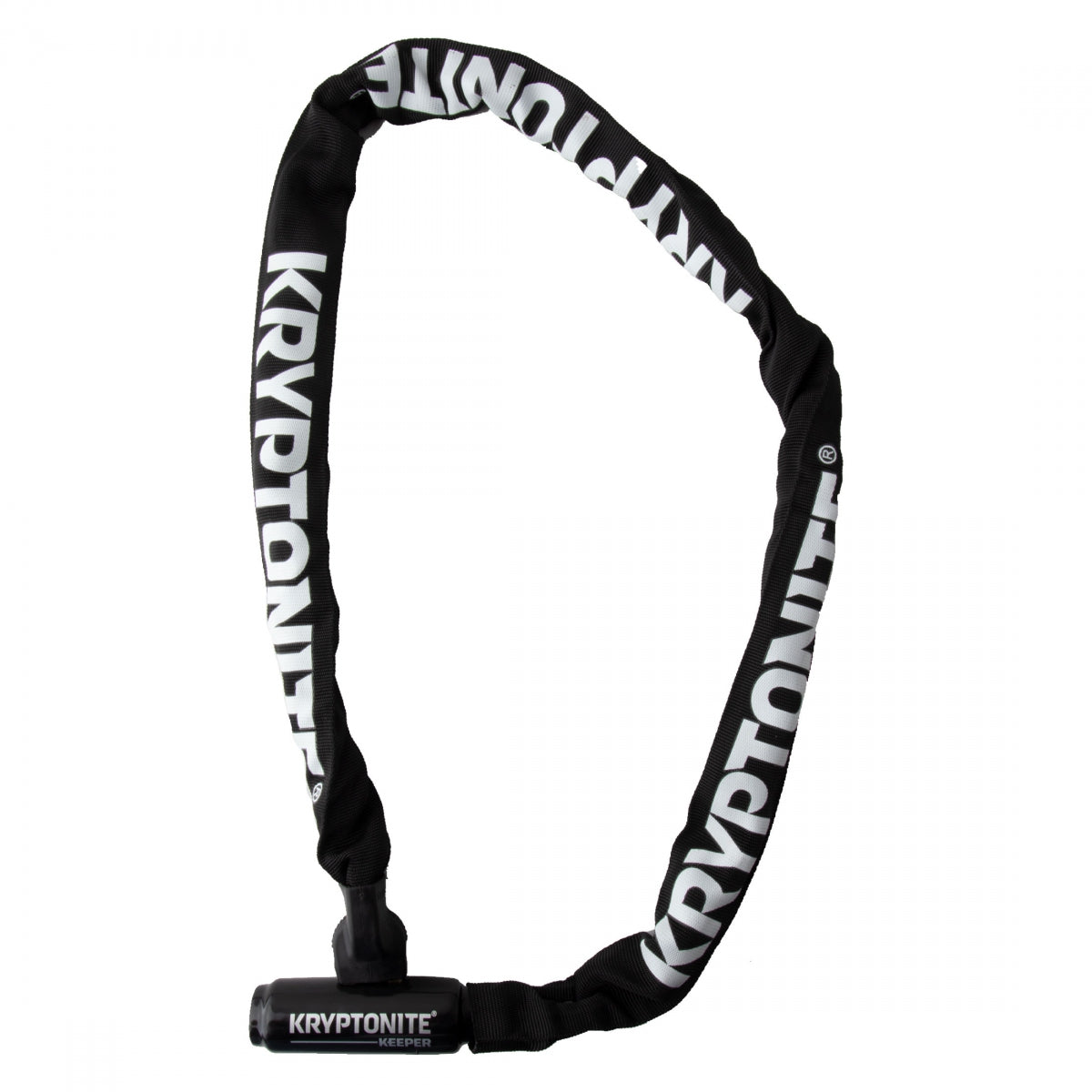 KRYPTONITE LOCK KRY CHAIN 712 KEEPER KEY 4Frontx7mm BK - KRYPTONITE