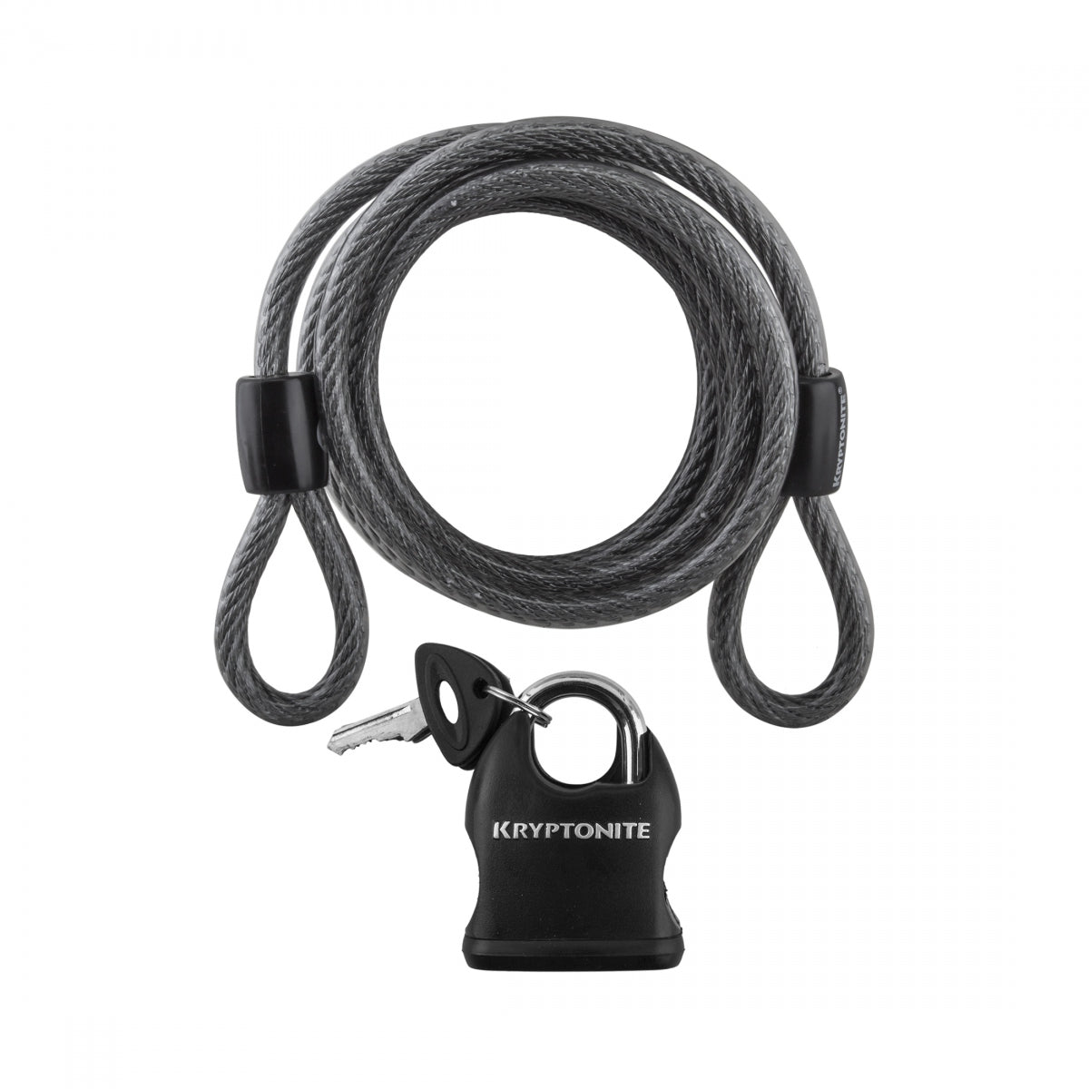 KRYPTONITE LOCK KRY CBL KRYPTOFLEX 818 KEY 6fx8mm wRKT - KRYPTONITE
