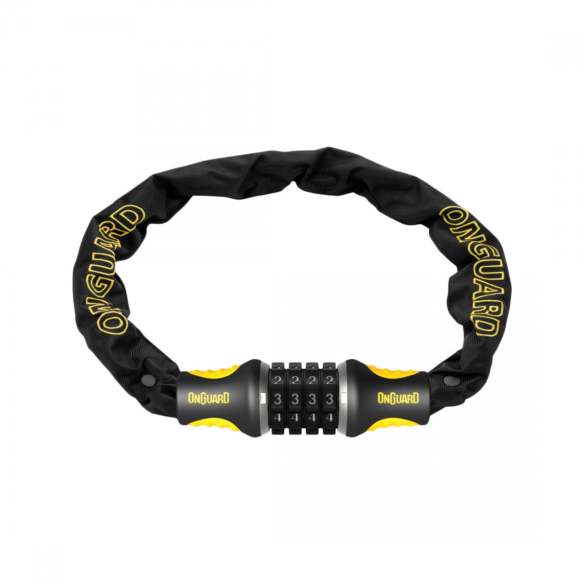 ONGUARD LOCK OG CHAIN 8125 COMBO 4fx4mm BK - ONGUARD