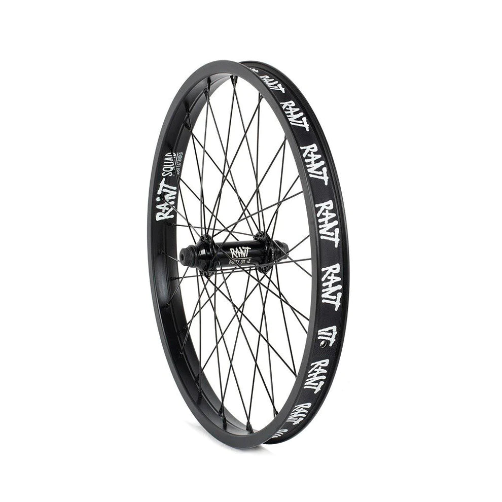 RANT 20" Party On V2 Front Wheel (Black, Gold, Pepto Pink, Red, Silver, Sky Blue)