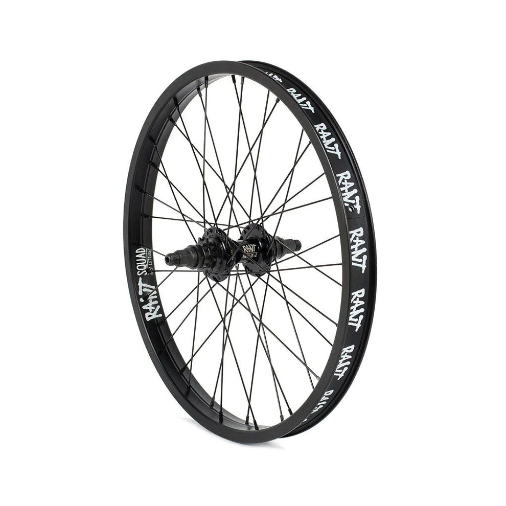 RANT 20" Party On V2 Rear Cassette Wheel (Black, Gold, Orange, Pepto Pink, Red, Silver, Sky Blue)