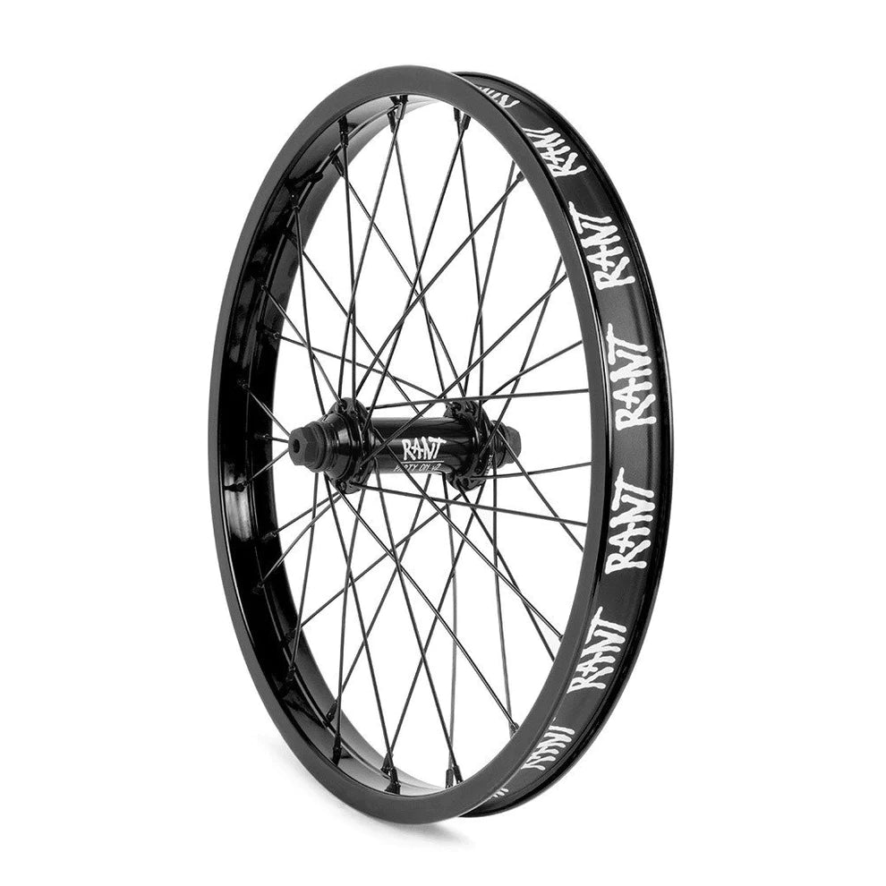 RANT 18" Party On V2 Front Wheel (Black, Blue, Gold, Real Teal, Red, Silver)