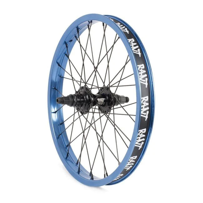 RANT 18" Party On V2 Rear Cassette Wheel (Black, Blue, Gold, Real Teal, Red, Silver)