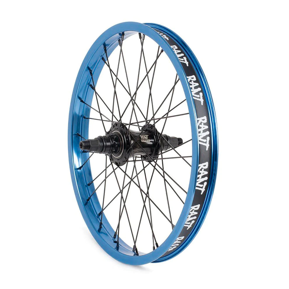 RANT 18" RHD/LHD Freecoaster Wheel (Black, Silver, Matte Gold, Blue, Red, Real Teal)