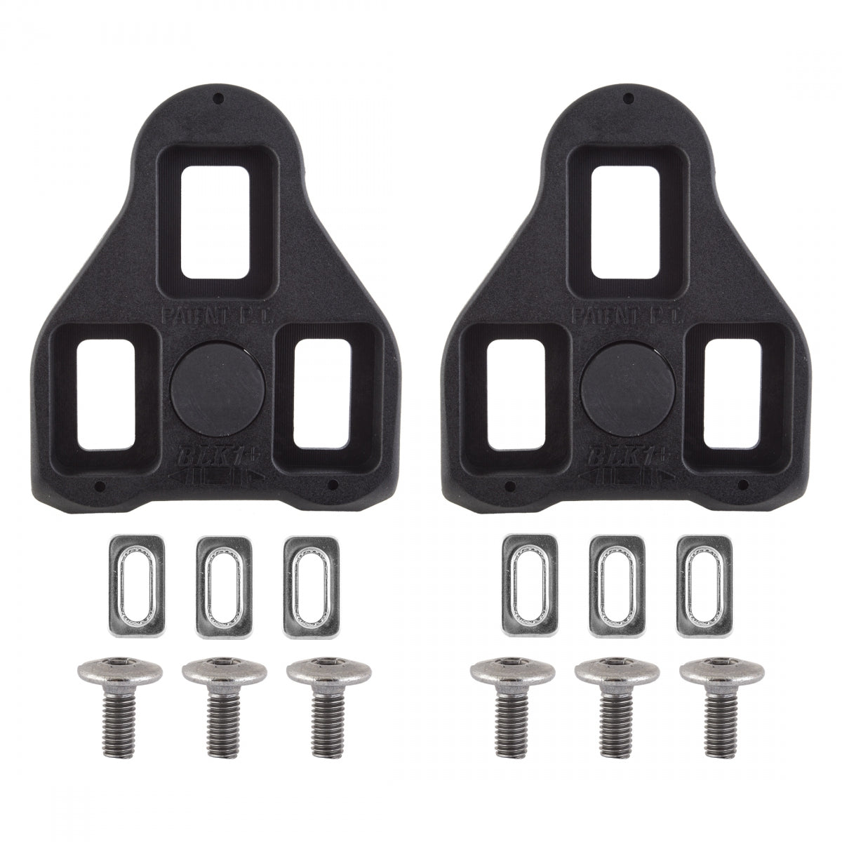 EXUSTAR PEDAL CLEAT EXUSTAR Black1 DELTA LOOK FIXED - EXUSTAR