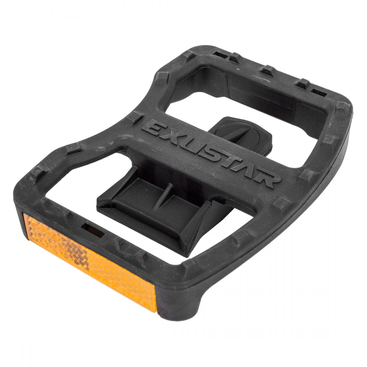 EXUSTAR PEDAL CLIPLESS ADAPTER EXUSTAR E-Rear3 LOOK KEO PLATFORM w/REFLECTOR - EXUSTAR