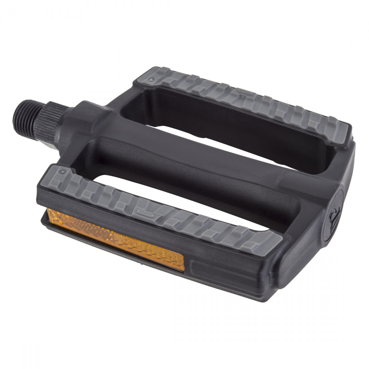 SUNLITE PEDALS SUNLT PLATFORM HAWTHORNE BK/GY 9/16 w/RUBBER - SUNLITE
