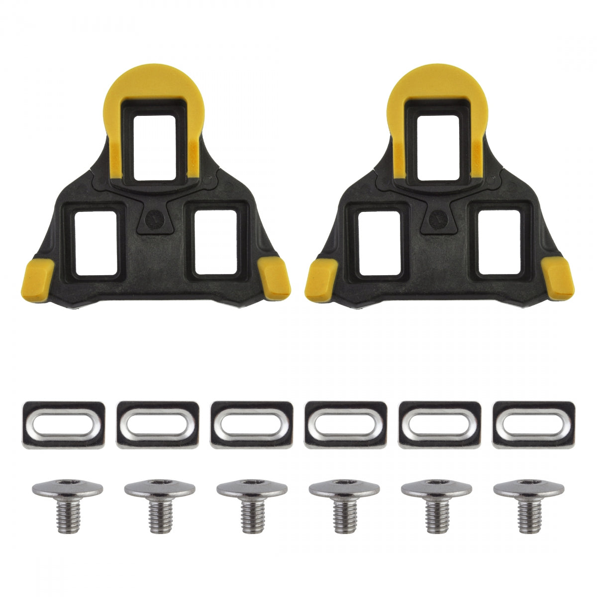ORIGIN8 PEDAL CLEAT OR8 SPLIT SPD-SL 6d FLOAT BK/YL - ORIGIN8