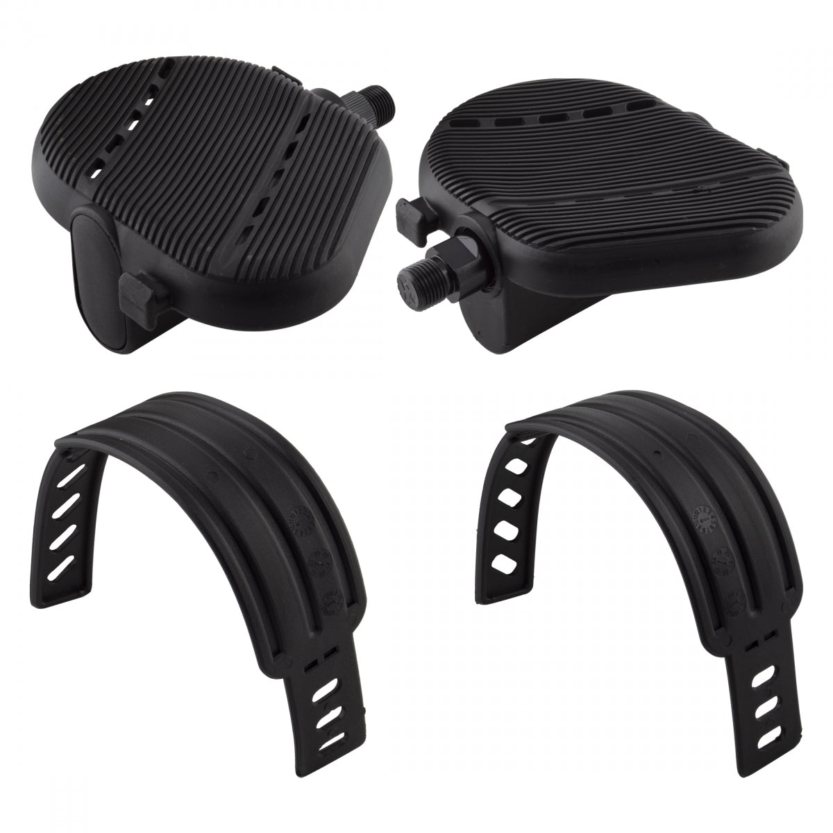 SUNLITE PEDALS SUNLT EXERCISER FLATFORM BULK 9/16 BK - SUNLITE