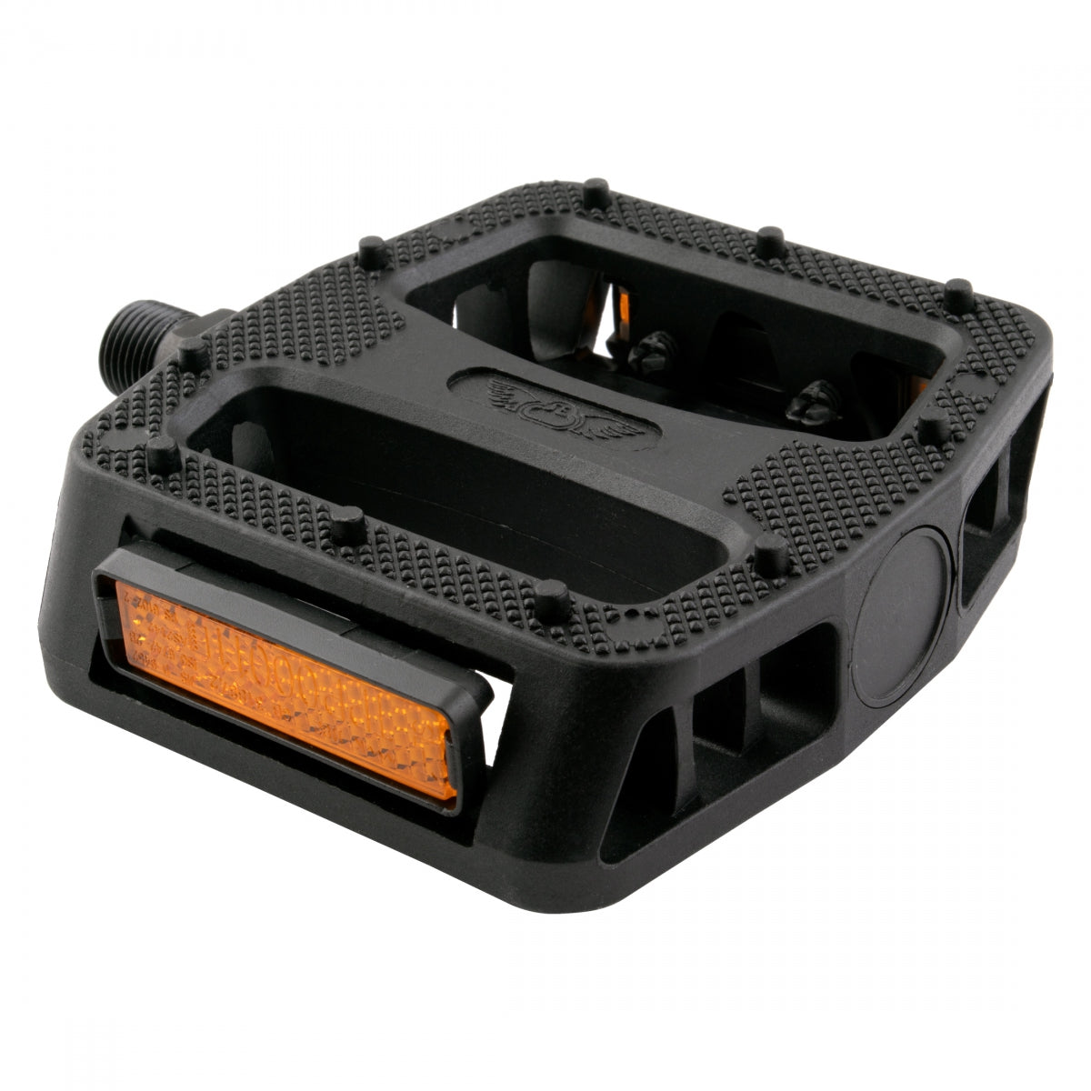 SE BIKES PEDALS SE BIKES 12 OCLOCK NYLON 9/16 BK - SE BIKES