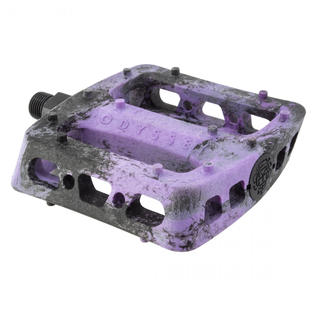 ODYSSEY PEDALS ODY MX TWISTED PRO PC 9/16 BK/PU-SWIRL - ODYSSEY